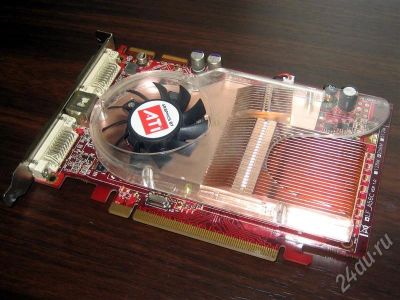 Лот: 342608. Фото: 1. PCI-E !! Radeon 1650XT 256Mb GDDR3. Видеокарты