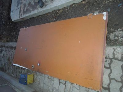 Лот: 3355200. Фото: 1. дверь с рамой метал. Двери входные