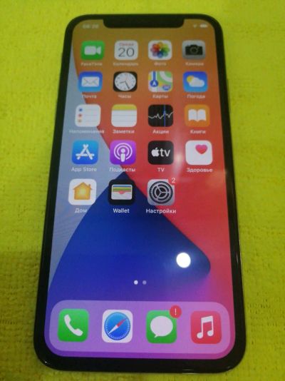 Лот: 18210203. Фото: 1. Смартфон Apple iPhone X (1408-03... Смартфоны