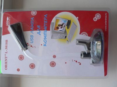 Лот: 6029790. Фото: 1. USB лампа для компьютера 3 диода. Подсветка