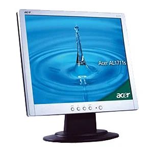 Лот: 3019120. Фото: 1. Acer AL1711s - реальные 17" просто... ЖК-мониторы