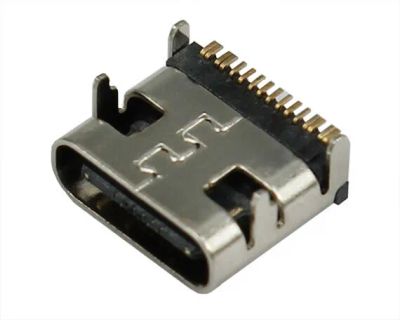 Лот: 25018975. Фото: 1. Разъем Type-C 16pin №1. Шлейфы, разъёмы