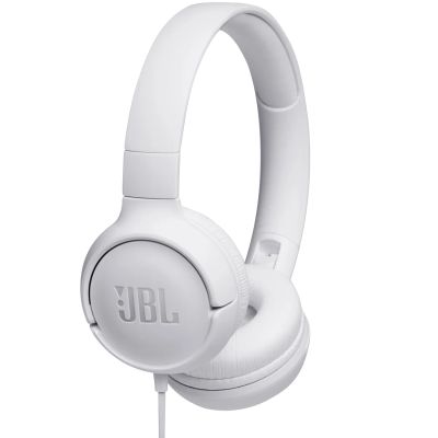 Лот: 24437182. Фото: 1. Наушники JBL Tune 500 White (JBLT500WHT... Наушники, гарнитуры