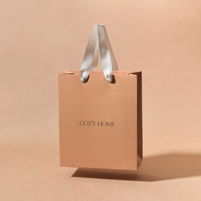 Лот: 22040185. Фото: 1. Пакет подарочный Cozy Home 22х10х26. Пакеты, мешки