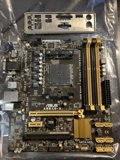 Лот: 20984653. Фото: 1. Материнская плата ASUS A88XM-A. Материнские платы