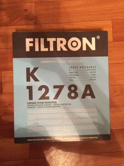 Лот: 12958636. Фото: 1. Салонный фильтр Filtron K1278A... Расходные материалы