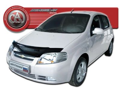Лот: 4798927. Фото: 1. Дефлектор капота (чёрный) Chevrolet... Детали тюнинга