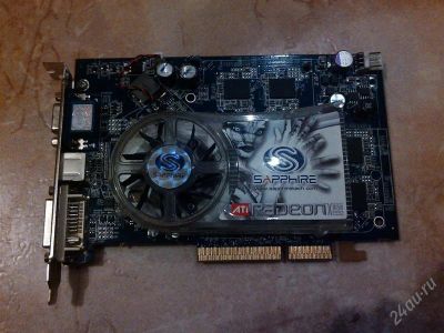 Лот: 1397775. Фото: 1. AGP Sapphire Radeon X1650 Pro. Видеокарты