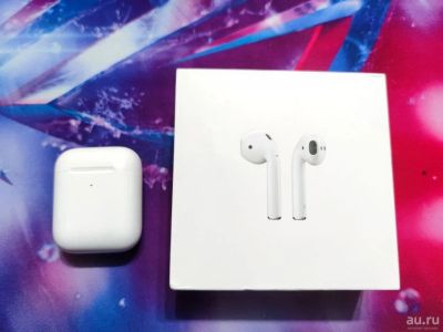 Лот: 18567130. Фото: 1. Оригинальные наушники Apple AirPods... Наушники, гарнитуры