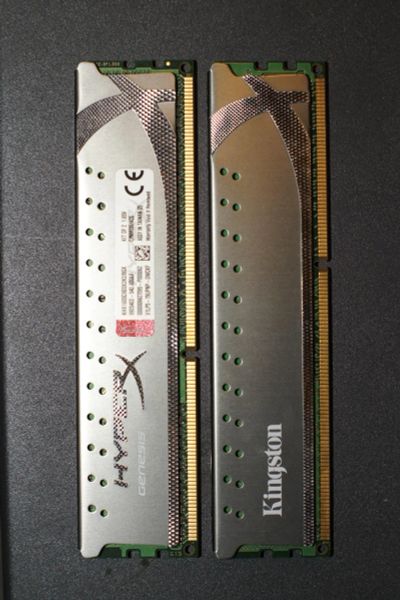 Лот: 7700502. Фото: 1. Kingston HyperX комплект 4Гб... Оперативная память