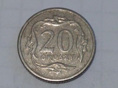 Лот: 15618478. Фото: 1. Польша 20 грошей 1991 год (лот... Россия и СССР 1917-1991 года