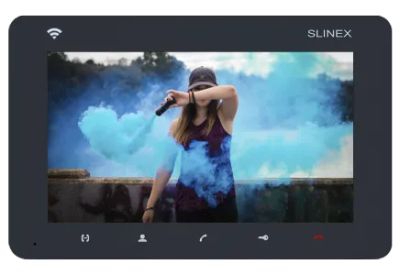 Лот: 22529223. Фото: 1. Видеодомофон Slinex SM-07N Cloud... Домофонные системы