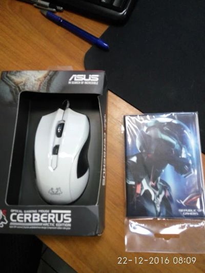 Лот: 8768906. Фото: 1. Мышь ASUS Cerberus Arctic. Клавиатуры и мыши