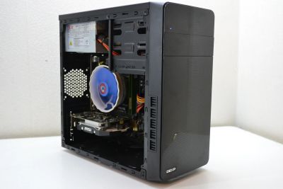 Лот: 17109922. Фото: 1. Игровой компьютер 4 ядра/RX 460... Компьютеры в сборе
