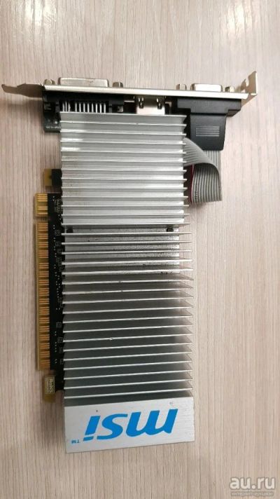 Лот: 13006934. Фото: 1. Видеокарта MSI GeForce 210 589Mhz... Видеокарты