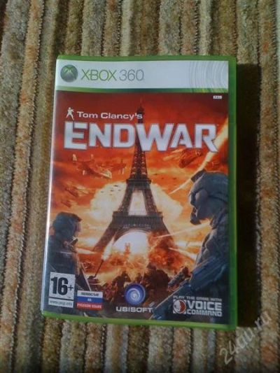 Лот: 1891967. Фото: 1. Tom Clancy EndWar(Xbox360). Игры для консолей
