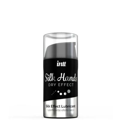 Лот: 24317116. Фото: 1. Лубрикант Intt Silk Hands на силиконовой... Интимная косметика, смазки
