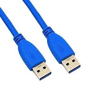 Лот: 10007033. Фото: 1. 1M USB 3.0 A MALE TO A MALE CABLE. Шлейфы, кабели, переходники