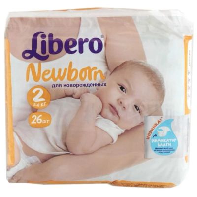Лот: 5281000. Фото: 1. подгузники Libero Newborn 2 (3-6... Другое (кормление и уход, гигиена)
