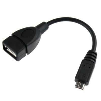 Лот: 15884993. Фото: 1. Кабель OTG - mini USB Glossar... Дата-кабели, переходники