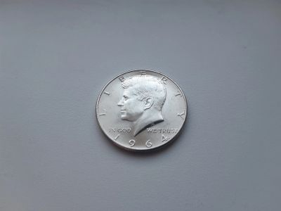 Лот: 17258368. Фото: 1. США 50 центов 1964 г (Half dollar... Америка