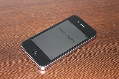 Лот: 6307515. Фото: 1. Айфон (iphone) 4s 16gb(Гб) Заблокирован... Смартфоны