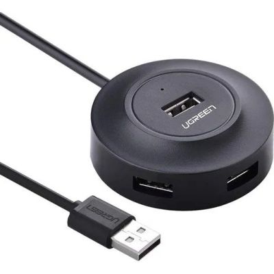 Лот: 21438363. Фото: 1. USB-хаб UGREEN USB 2.0 Hub 4 Port... USB хабы