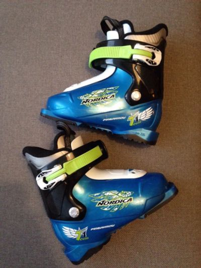 Лот: 6616808. Фото: 1. детские горнолыжные ботинки Nordica... Ботинки