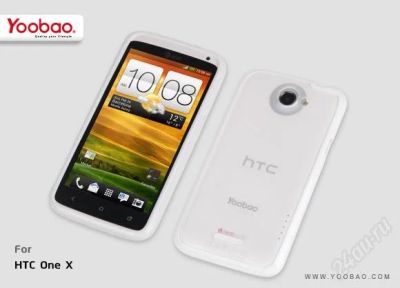 Лот: 2429462. Фото: 1. чехол yoobao для htc one x white... Чехлы, бамперы