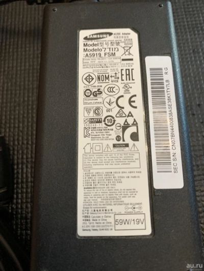 Лот: 17933519. Фото: 1. Samsung AC/DC Adapter Адаптер... Зарядные устройства, блоки питания для бытовой техники