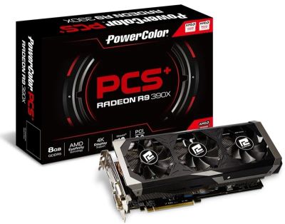 Лот: 11258083. Фото: 1. Powercolor R9-390 8Gb PCS+. Видеокарты