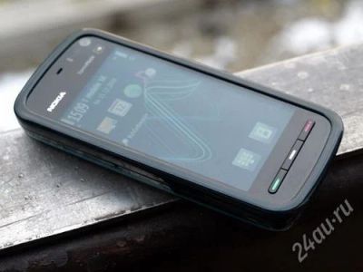 Лот: 993149. Фото: 1. продам nokia 5800 blue xpressmusic... Смартфоны