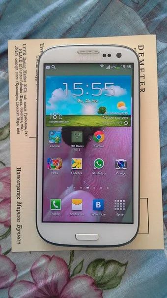 Лот: 4423881. Фото: 1. Samsung galaxy s3 la fleur. Смартфоны
