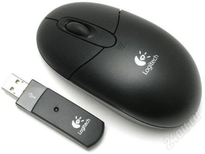 Лот: 248982. Фото: 1. Беспроводная мышка Logitech RX600. Клавиатуры и мыши
