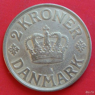 Лот: 1578186. Фото: 1. (№409-2/LF) 2 кроны 1925 (Дания... Европа