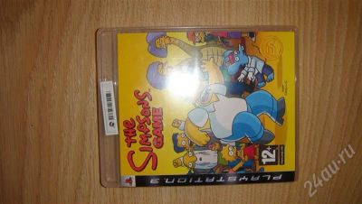 Лот: 304288. Фото: 1. ДИСК PS3 SIMPSONS. Игры для консолей
