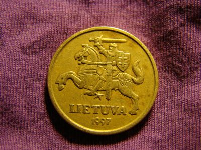 Лот: 2697065. Фото: 1. 20 центов 1997, Литва. Страны СНГ и Балтии