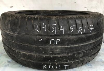 Лот: 14231328. Фото: 1. Шина 245/45 R17 245/45/17 Continental... Шины
