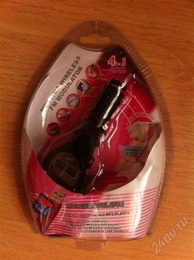 Лот: 1645926. Фото: 1. FM модулятор MP3 WIRELESS FM MODULATOR... Аксессуары для автозвука