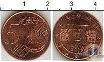 Лот: 976937. Фото: 1. 5,10 и 20 евро центов Мальта 2008... Европа