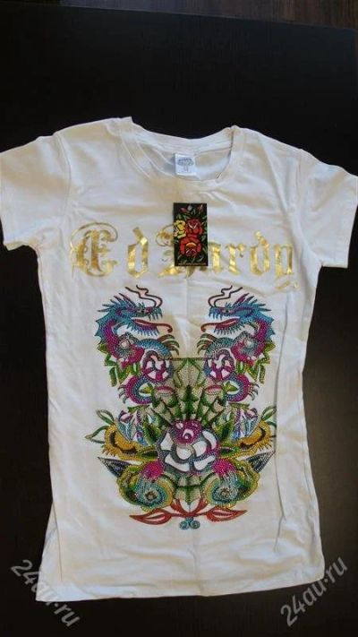 Лот: 2748277. Фото: 1. футболка ED HARDY. Пиджаки, жакеты, жилеты