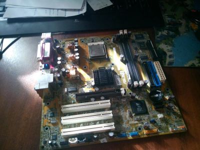 Лот: 5925805. Фото: 1. Материнская плата Asus P4s8x-mx... Материнские платы