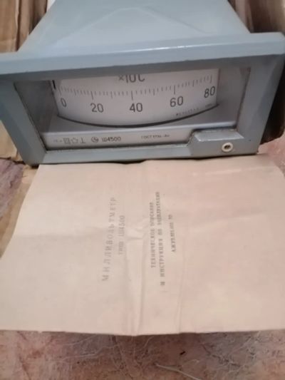 Лот: 25800527. Фото: 1. Милливольтметр Ш4500. Головки измерительные, индикаторы