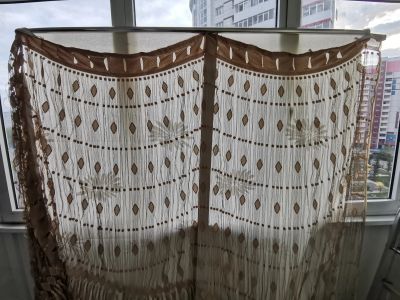 Лот: 14675250. Фото: 1. ламбрекен 177*290. Шторы, тюль