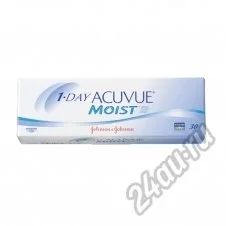 Лот: 5642463. Фото: 1. 1Day Acuvue Moist -4.75. Контактные линзы
