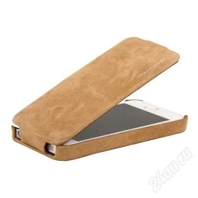 Лот: 2404485. Фото: 1. Чехол Borofone Shark flip Brown... Чехлы, бамперы