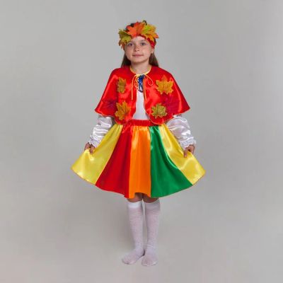 Лот: 14756179. Фото: 1. Карнавальный костюм " Осень".Рост... Детские карнавальные, праздничные костюмы