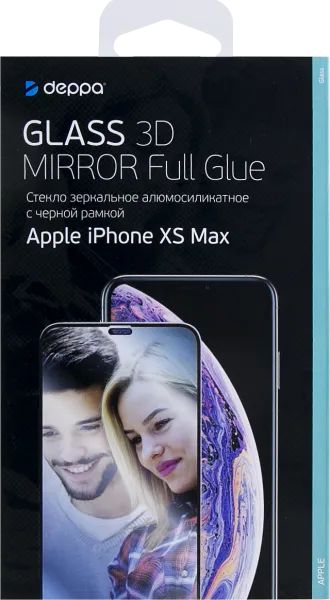 Лот: 22026556. Фото: 1. Защитное стекло Deppa Mirror для... Защитные стёкла, защитные плёнки