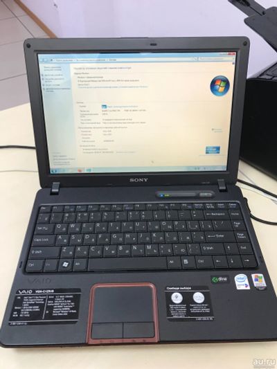 Лот: 17349203. Фото: 1. Офисный ноутбук Sony VAIO VGN-C1ZR... Ноутбуки