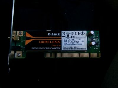 Лот: 7228183. Фото: 1. Карта wi-fi dlink dwa-510. Сетевые карты